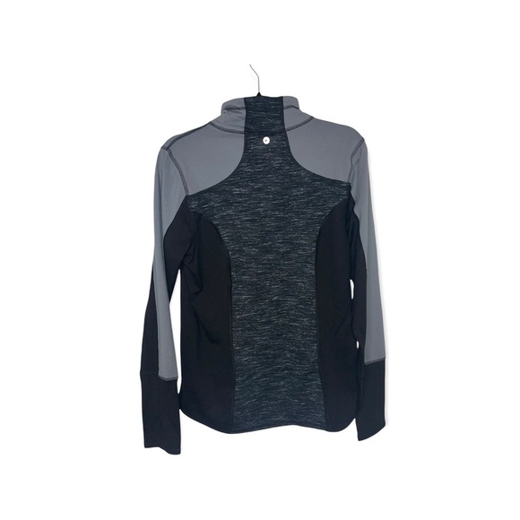 Active Life 90 Degree by Reflex Black Performance 1/4 Zip Compression To… - Picture 2 of 6